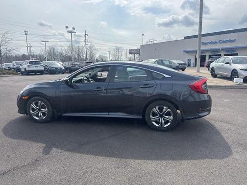 Cosmic Blue Metallic 2016 Honda Civic LX