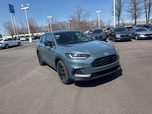 Nordic Forest Pearl 2023 Honda HR-V AWD Sport
