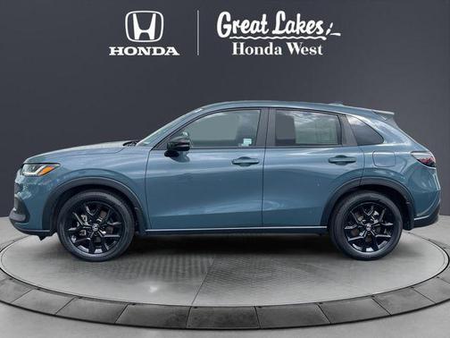 Nordic Forest Pearl 2023 Honda HR-V AWD Sport