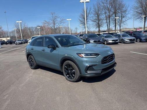 Nordic Forest Pearl 2023 Honda HR-V AWD Sport