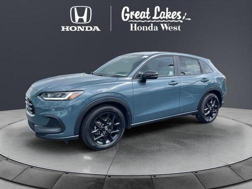 Nordic Forest Pearl 2023 Honda HR-V AWD Sport