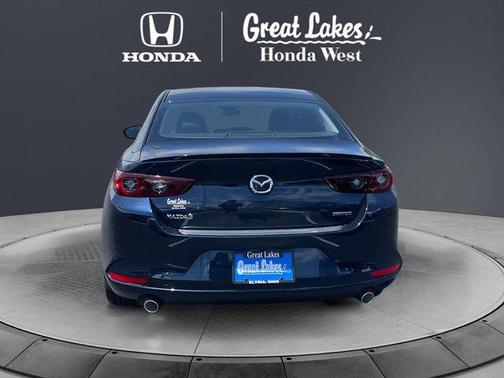 Deep Crystal Blue Mica 2025 Mazda Mazda3 FWD w/Preferred Package