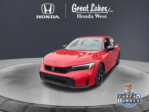 Rallye Red 2025 Honda Civic Sport