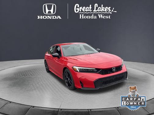 Rallye Red 2025 Honda Civic Sport