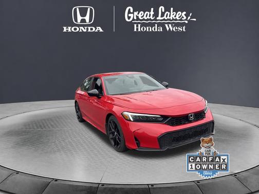 Rallye Red 2025 Honda Civic Sport