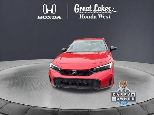 Rallye Red 2025 Honda Civic Sport