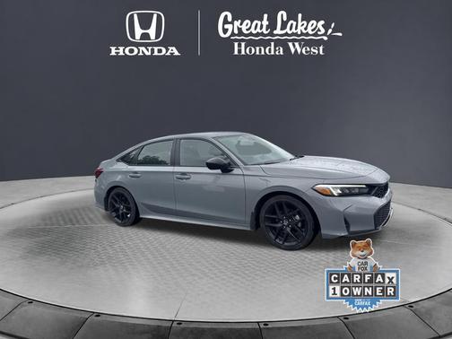 Urban Gray Pearl 2025 Honda Civic Sport