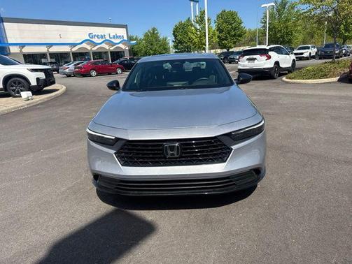 Solar Silver Metallic 2024 Honda Accord Hybrid Sport-L