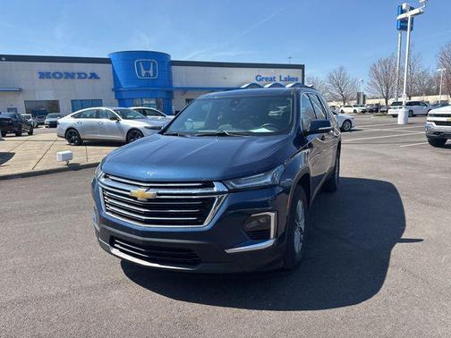 Northsky Blue Metallic 2023 Chevrolet Traverse LT Cloth