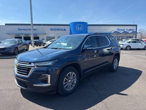 Northsky Blue Metallic 2023 Chevrolet Traverse LT Cloth