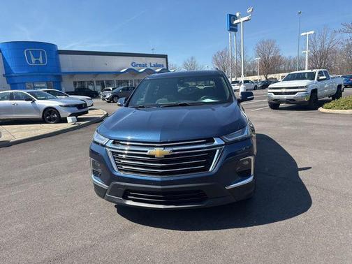 Northsky Blue Metallic 2023 Chevrolet Traverse LT Cloth