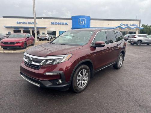 Deep Scarlet Pearl 2021 Honda Pilot AWD EX