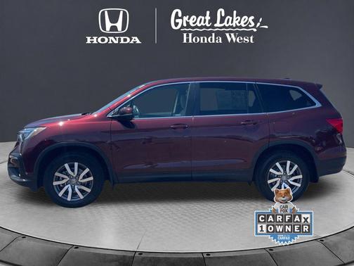 Deep Scarlet Pearl 2021 Honda Pilot AWD EX