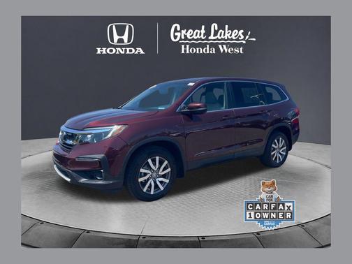 Deep Scarlet Pearl 2021 Honda Pilot AWD EX