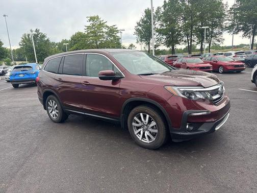 Deep Scarlet Pearl 2021 Honda Pilot AWD EX
