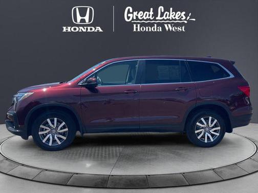 Deep Scarlet Pearl 2021 Honda Pilot AWD EX