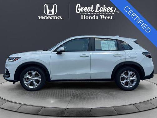 Platinum White Pearl 2025 Honda HR-V LX