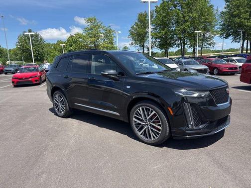 Stellar Black Metallic 2025 Cadillac XT6 Sport AWD
