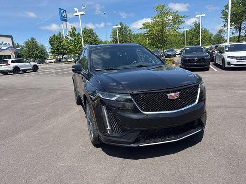 Stellar Black Metallic 2025 Cadillac XT6 Sport AWD