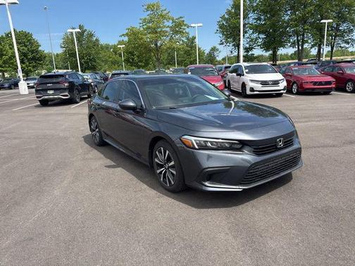 Meteorite Gray Metallic 2023 Honda Civic EX