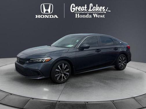 Meteorite Gray Metallic 2023 Honda Civic EX
