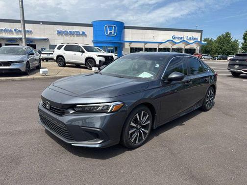 Meteorite Gray Metallic 2023 Honda Civic EX