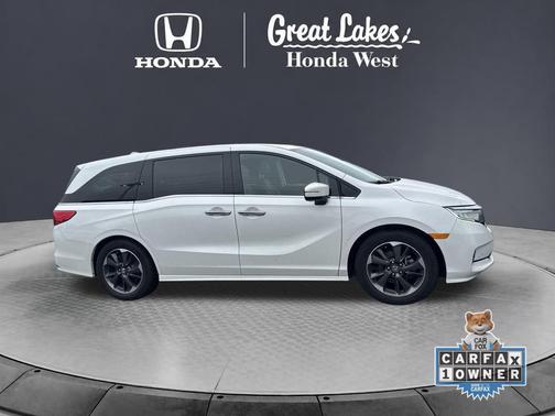Platinum White Pearl 2024 Honda Odyssey Elite