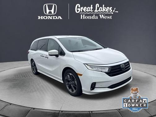 Platinum White Pearl 2024 Honda Odyssey Elite