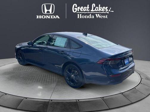 Canyon River Blue Met 2025 Honda Accord SE