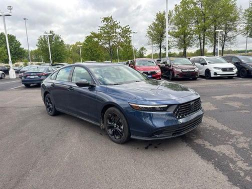 Canyon River Blue Met 2025 Honda Accord SE