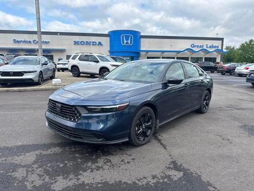 Canyon River Blue Met 2025 Honda Accord SE