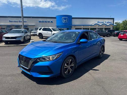 Electric Blue Metallic 2023 Nissan Sentra SV