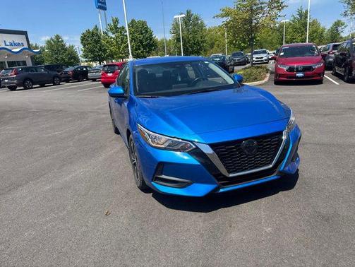 Electric Blue Metallic 2023 Nissan Sentra SV