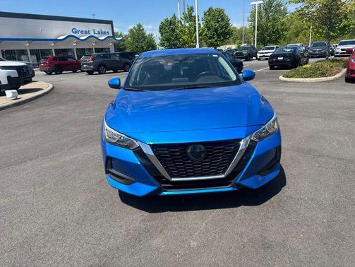 Electric Blue Metallic 2023 Nissan Sentra SV