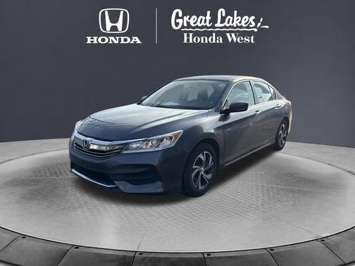 Modern Steel Metallic 2017 Honda Accord LX