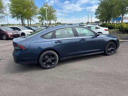 Canyon River Blue Met 2025 Honda Accord SE