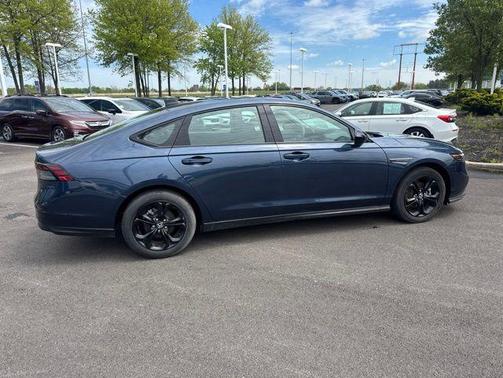 Canyon River Blue Met 2025 Honda Accord SE