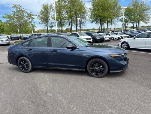 Canyon River Blue Met 2025 Honda Accord SE