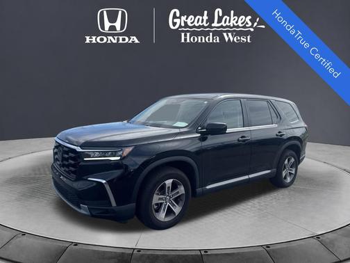 Crystal Black Pearl 2024 Honda Pilot EX-L 7 Passenger