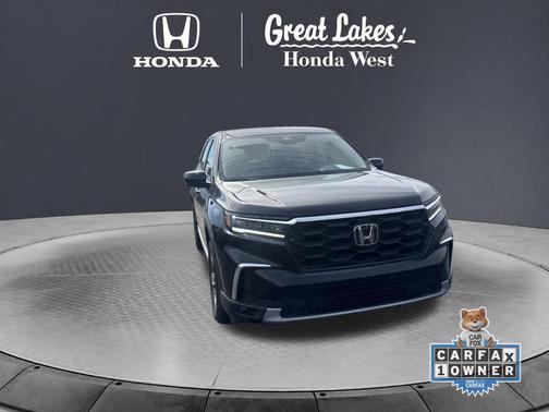 Crystal Black Pearl 2024 Honda Pilot EX-L 7 Passenger
