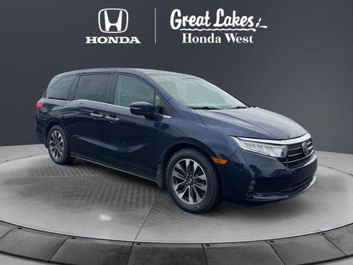 Obsidian Blue Pearl 2022 Honda Odyssey EX-L
