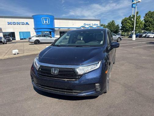 Obsidian Blue Pearl 2022 Honda Odyssey EX-L