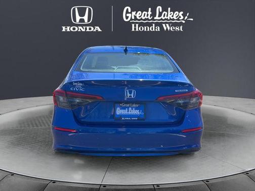 Aegean Blue Metallic 2022 Honda Civic Touring