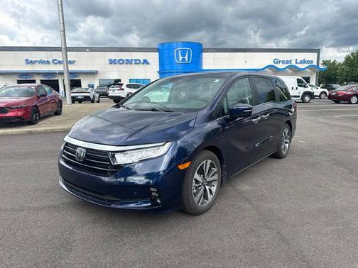 Obsidian Blue Pearl 2024 Honda Odyssey Touring