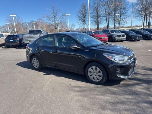 Aurora Black 2020 Kia Rio S