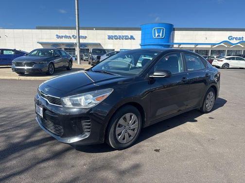 Aurora Black 2020 Kia Rio S