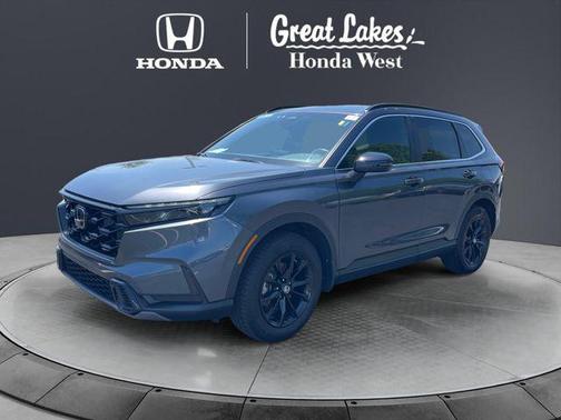 Meteorite Gray Metallic 2024 Honda CR-V Hybrid Sport AWD