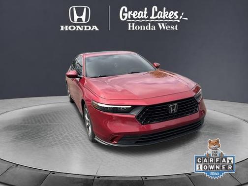 Radiant Red Metallic 2024 Honda Accord EX