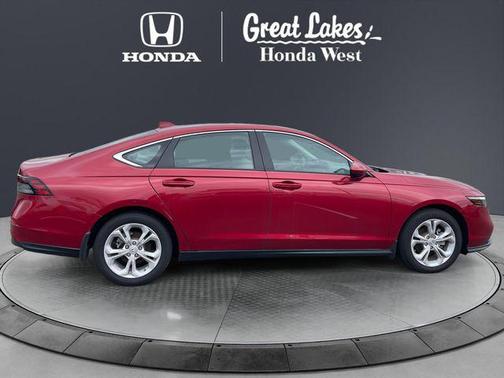Radiant Red Metallic 2025 Honda Accord LX 1.5T