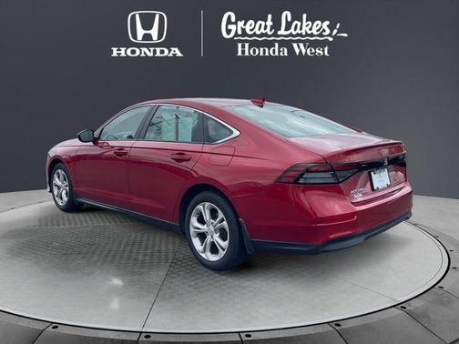 Radiant Red Metallic 2025 Honda Accord LX 1.5T